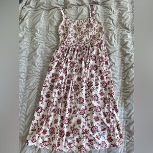 Floral Sleeveless Maxi Dress